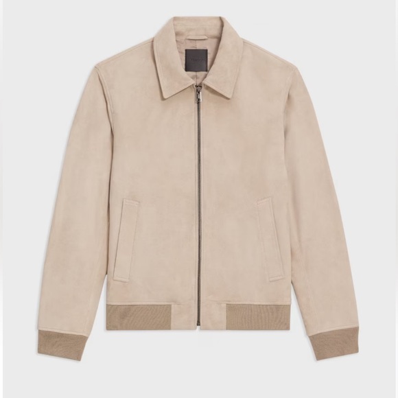 THEORY***Wyatt Zip SUEDE Jacket***Medium $1195 NWT - Picture 3 of 11